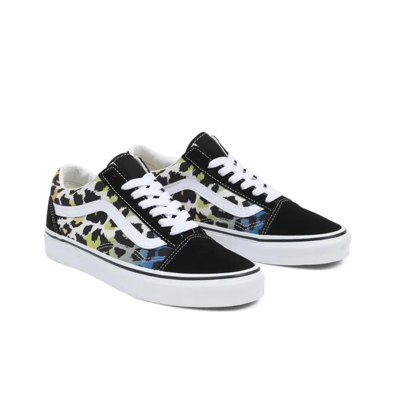 Vans Old Skool Buty 'Black White Green'-2