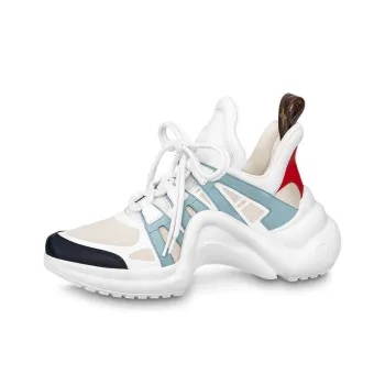 LOUIS VUITTON Archlight 1.0 Sneakers 'White Blue Beige' Women's