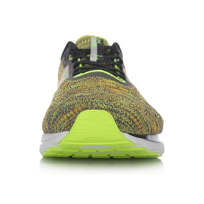 LiNing Super Light 14 Cushioning Low-Top Running Shoes Unisex Neon Green Black-2