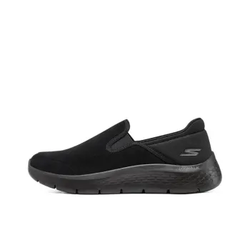 Skechers Go Walk Fle Cushioning Anti Slip And Wear Resistant Low Top Casual Shoes Men's Black