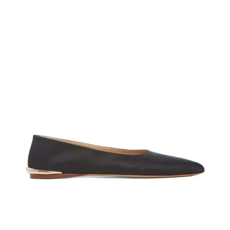 GABRIELA HEARST Fleur Casual Single Shoes Women's Black-1