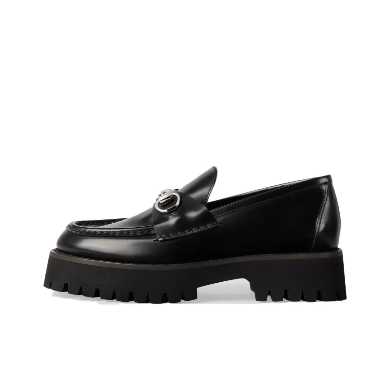 GUCCI Women's Horsebit Loafer 'Black' Women's-0