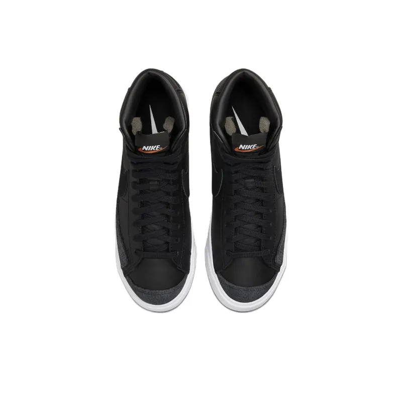 Nike Blazer Mid 77 Vintage Black White Women's-3