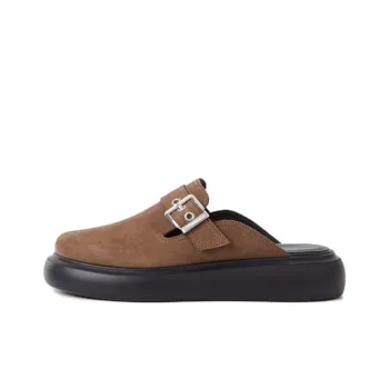 VAGABOND SHOEMAKERS Slip-Resistant Wrap-toe Slippers Women's Brown