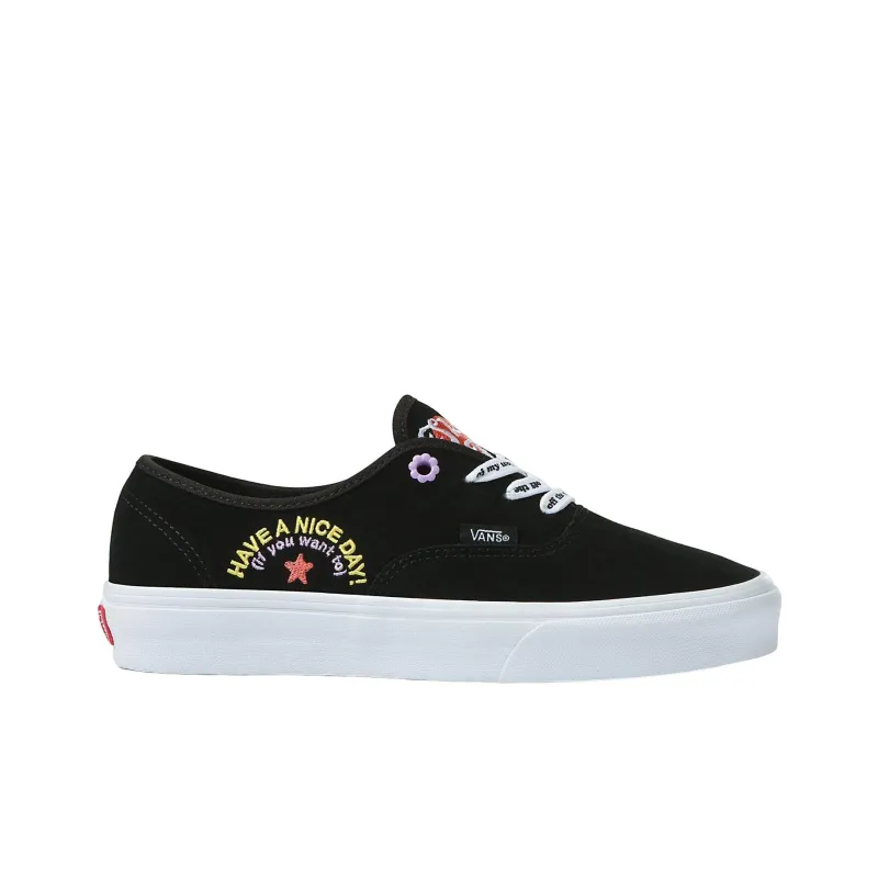 Vans Authentic Radically Happy 'Black'-1