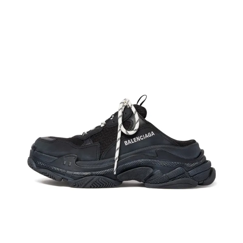 Balenciaga Triple S Stylish Sandal Women's Black-0