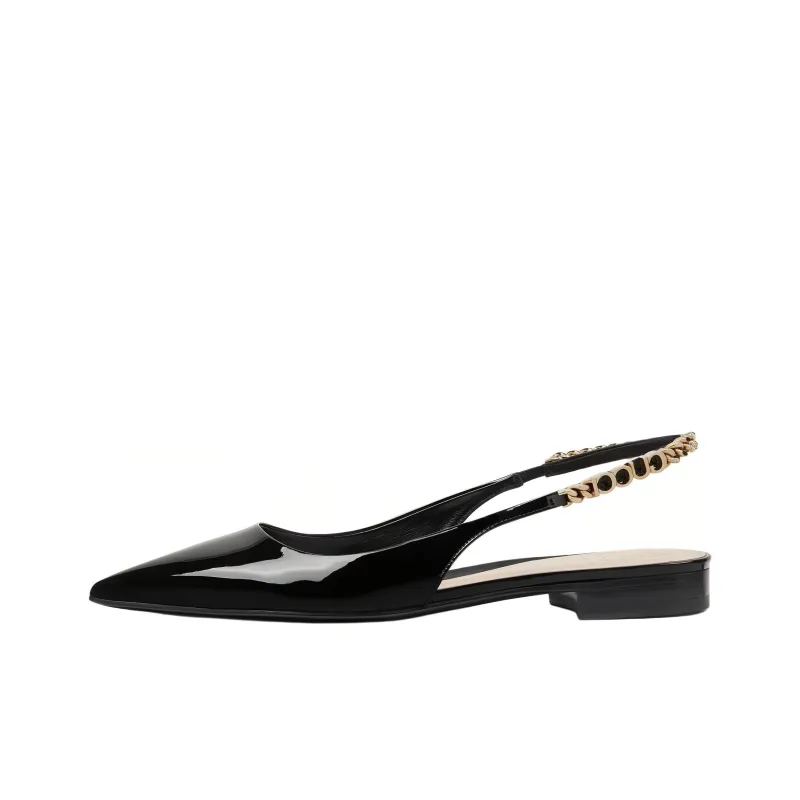 GUCCI Casual Single Shoes 1.5cm Women's Black-0