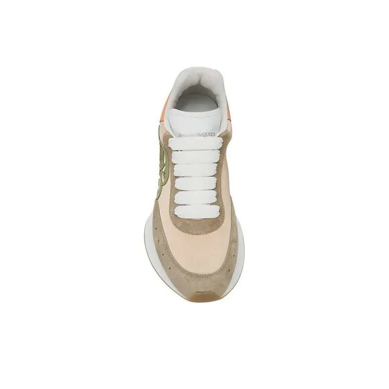 Alexander McQueen Sprint Runner Orange Women's-3