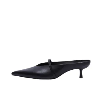 JONATHAN SIMKHAI Closed Toe Slippers 4.5cm Women's Black