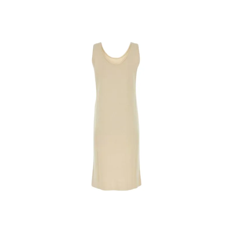 THE ROW Round Neck Sleeveless Dress-1