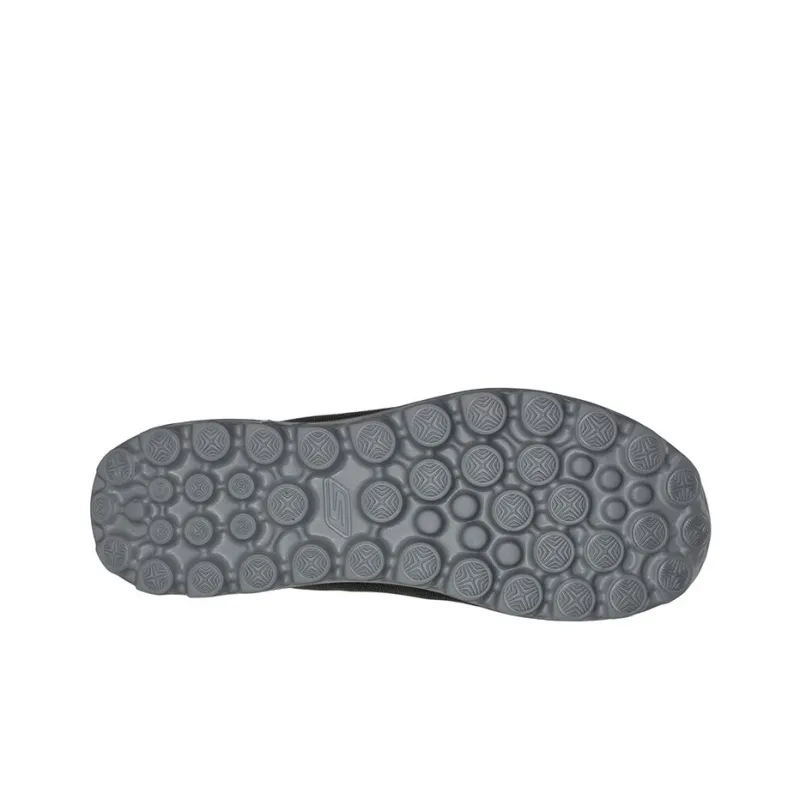 Skechers GO WALK 2 Casual Shoes Men Low-Top Black/Gray-4