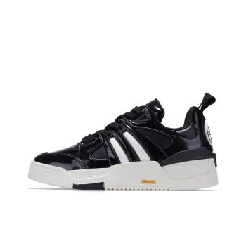 LINSHUHAO x Palladium Pallaslam Anti Slip Wear Resistant Low Top Skateboard Shoes Women's Black White