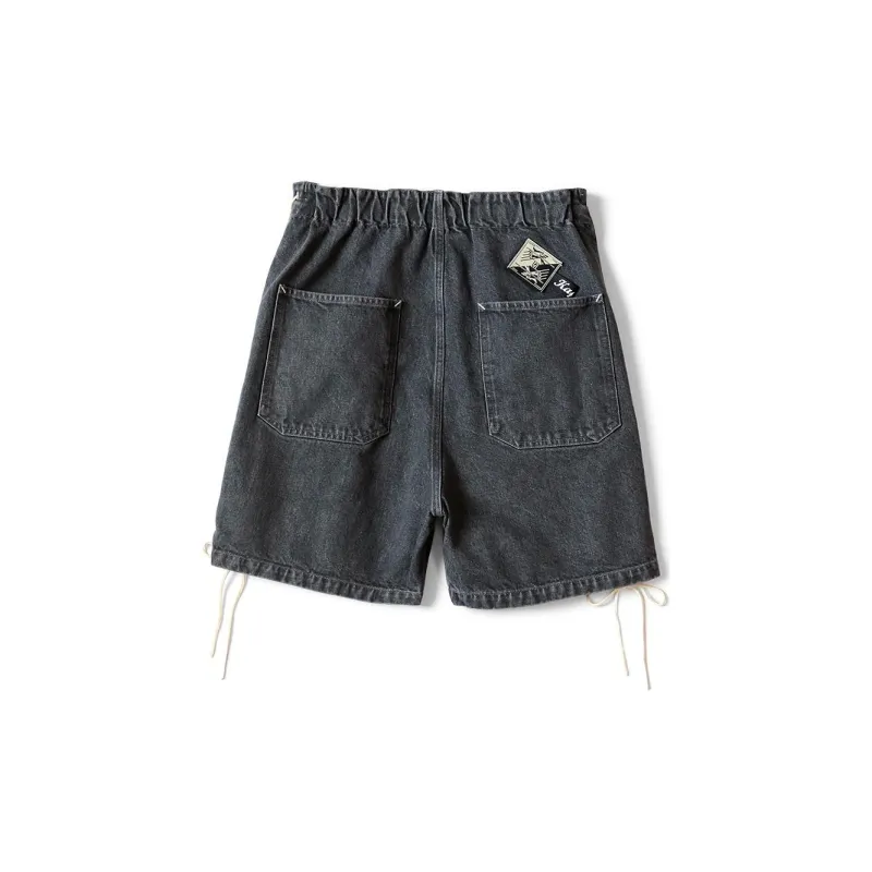 Kapital Denim Shorts Women's Black-1
