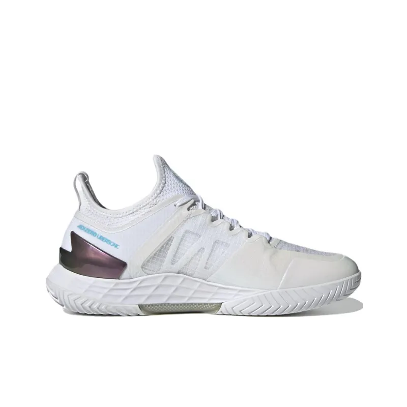 Adidas Adizero Ubersonic 4 Cloud White Silver Metallic Bright Cyan Women's-1