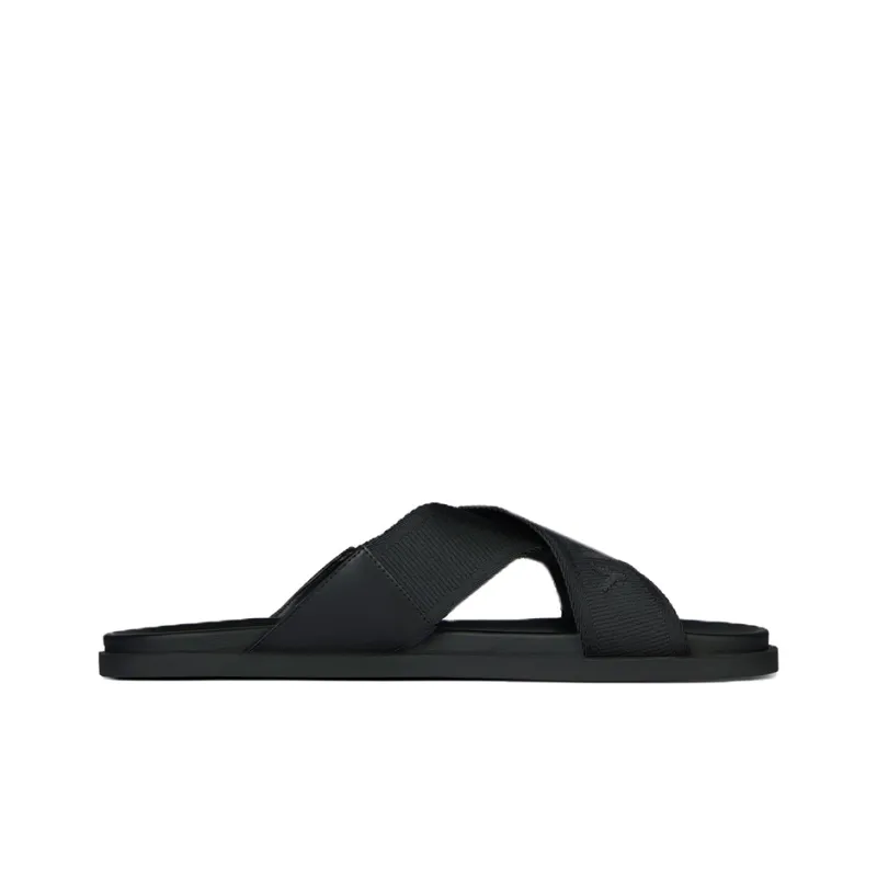 Givenchy Crossover strap Flat Slides-1