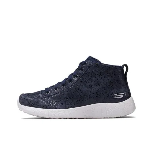 Skechers Burst Casual Shoes Women's Mid-Top Marine Blue