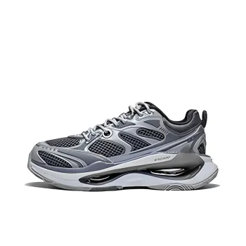 LiNing Beyond Infinity Anti Slip And Wear Resistant Breathable Low Top Sports Casual Shoes Men's Gray