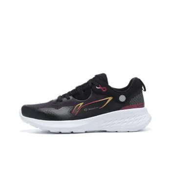 LiNing Soft Element Durable Breathable Low Top Casual Shoes Men's Black Red