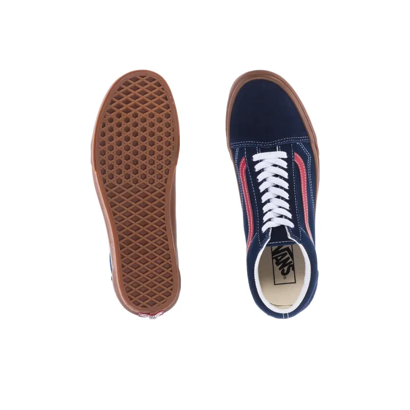 Vans Old Skool Shoes 'Dress Blues Chili Pepper Gum'-3