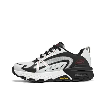 Skechers Max Protect Cushioned Slip Resistant Abrasion Resistant Low Top Casual Shoes Men's Gray Black