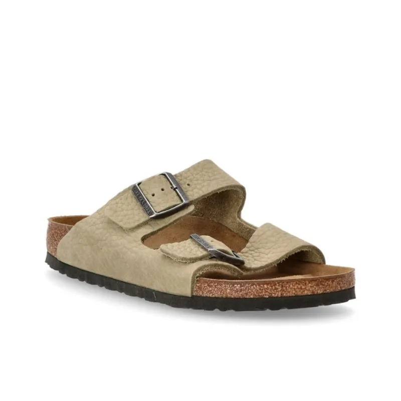 Birkenstock Arizona Fashion Slippers Men's Khaki-2