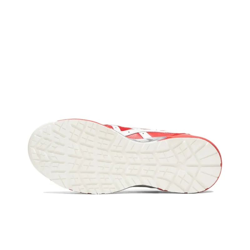 Asics Winjob Casual Shoes Men Low Top Red/White-5