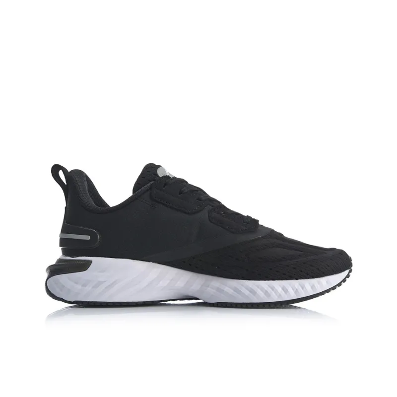 LINING Cloud Five Generations SHIELD Running Shoes Men Low Top Black/Gray-1