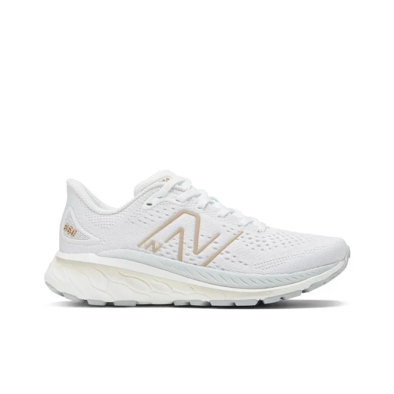 New Balance Fresh Foam X 860 V13 'White Light Gold Metallic' Women's-1