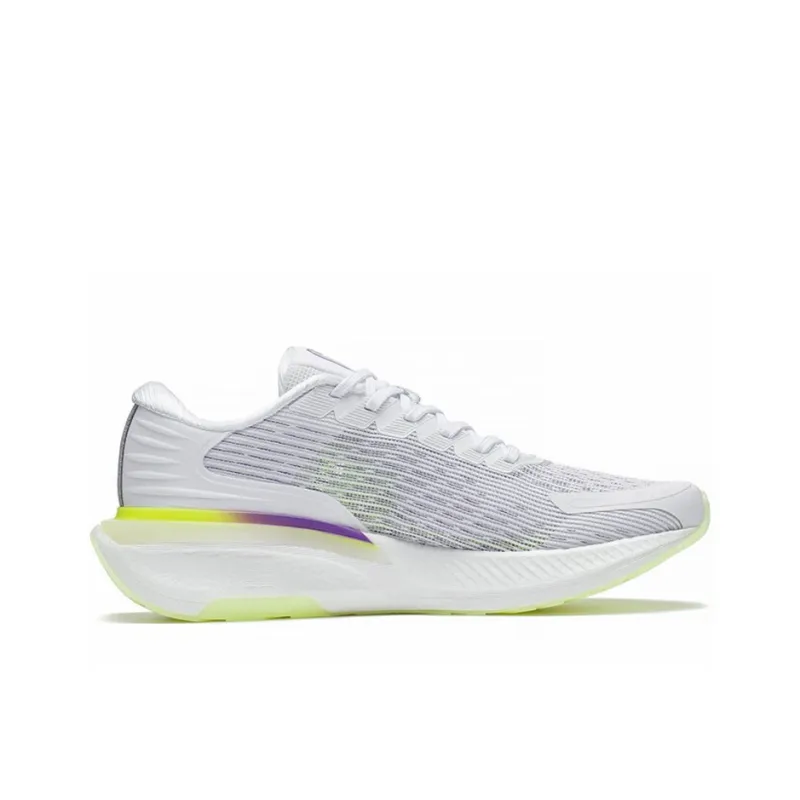 LiNing Yueying 2.0 Pro Cushioning Reflective Rebound Low Top Running Shoes Women's Standard White-1