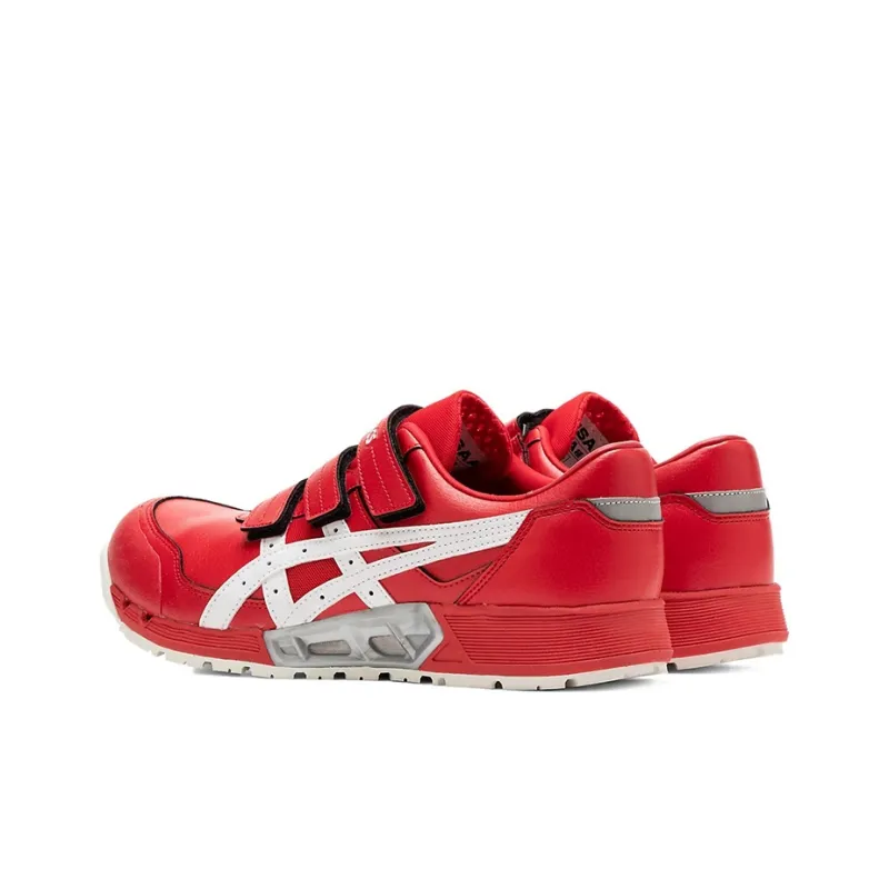 Asics Winjob Casual Shoes Men Low Top Red/White-3