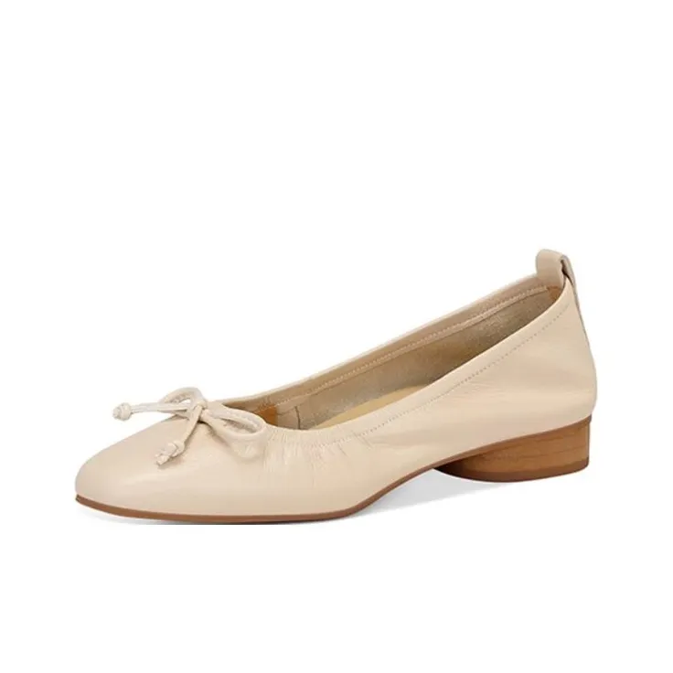 JESSICA SOPHIA Grandma Shoes Casual Single Shoes 2cm Women's Black-7
