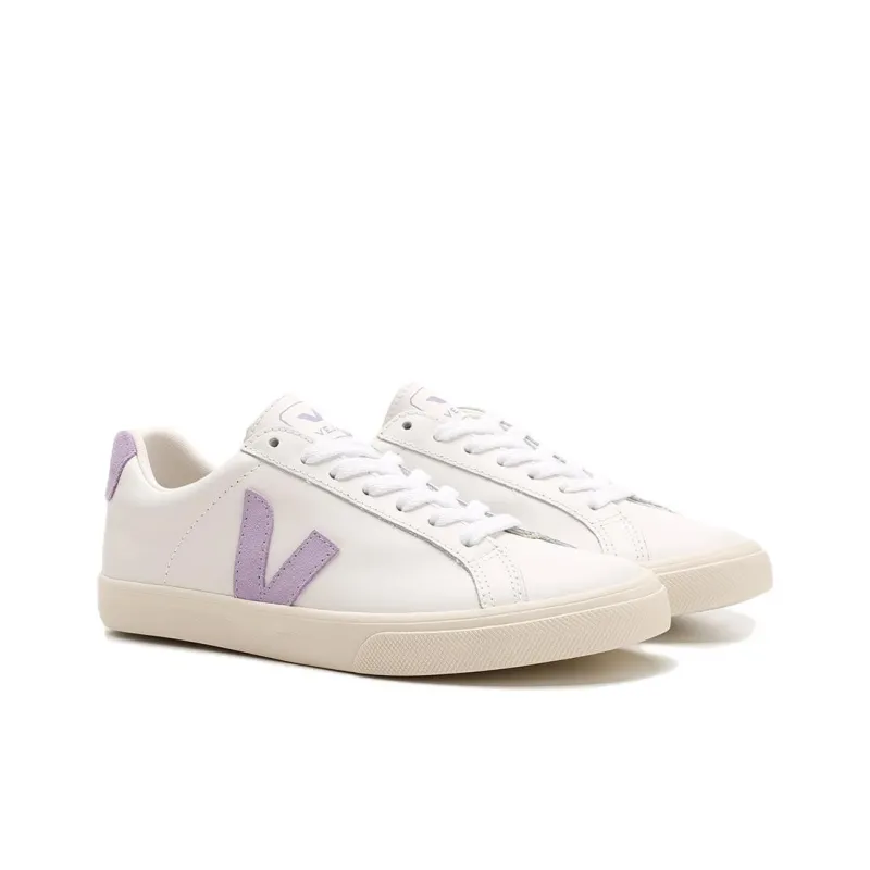 VEJA Esplar Lace Up 'White Lavender' Women's-2