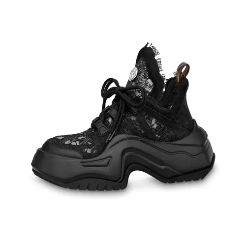 LOUIS VUITTON Archlight 2.0 Platform Sneakers 'Black Lace' Women's