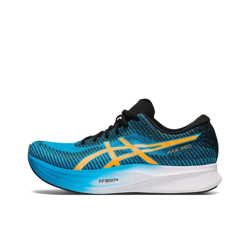 Asics Magic Speed 2 2E Wide 'Island Blue Orange Pop'-0