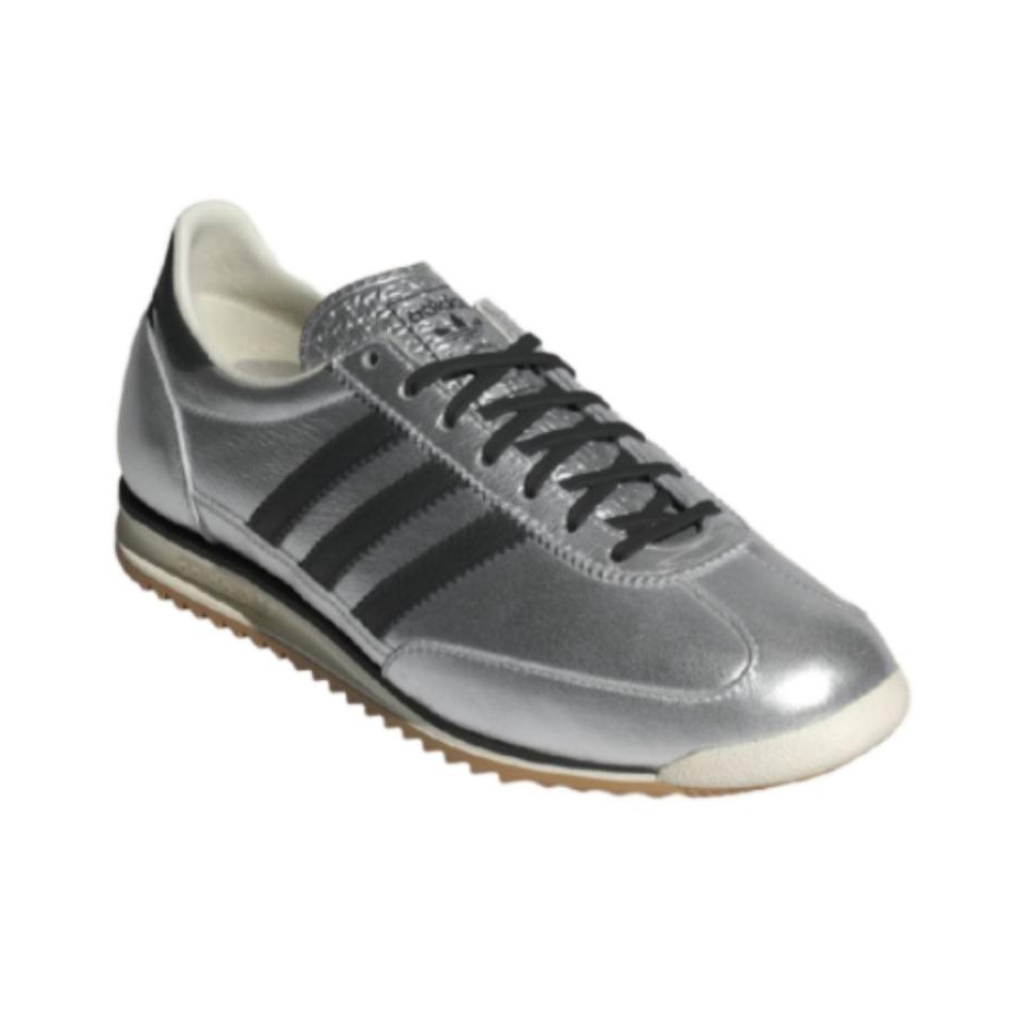 Adidas SL 72 OG Silver Metallic Black Gum Women's - POIZON