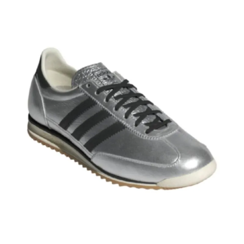 Adidas Sl 72 Og Silver Metallic Black Gum Women's-2