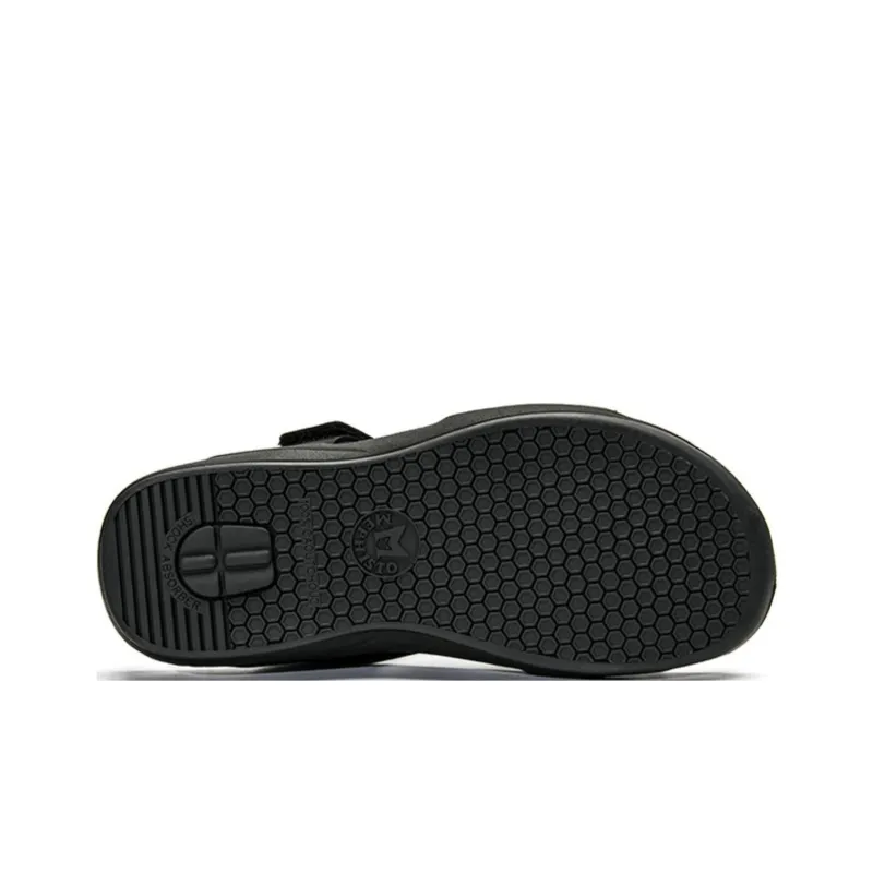 MEPHISTO Slide Slippers Men Black/Brown-5