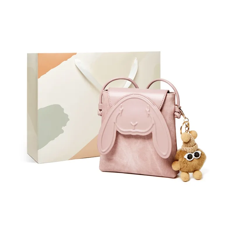 15 MINS Synthetic Leather Crossbody Bags Shoulder Bags Regular Women's Ecru & Apricot/Dusty Pink/Denim Blue-4