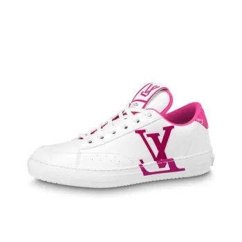 LOUIS VUITTON Charlie Sneakers 'White Fuchsia' Women's
