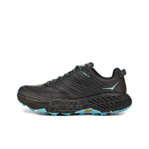 HOKA ONE ONE Speedgoat 4 Running Shoes Women's Low-Top Black