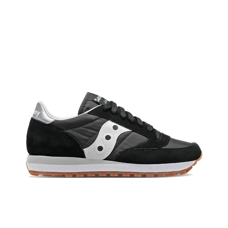 Saucony Jazz Original Original Cushioning Wear-Resistant Low-Top Running Shoes Women's Gray Black-1