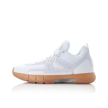 LiNing WOW 5 Way Of Wade 5 White Hot Non slip Lightweight Low Top Basketball Shoes Men's White Yellow