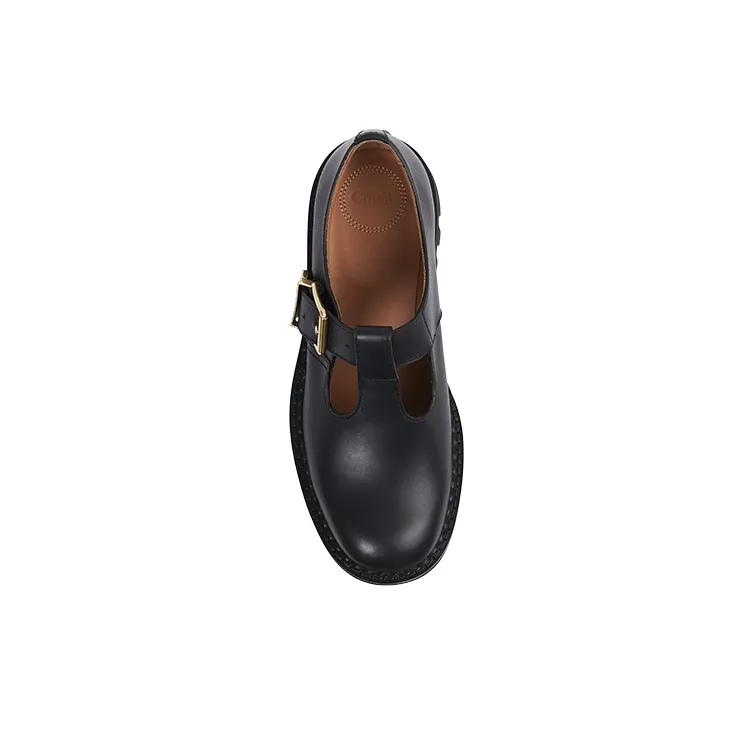 Chloé Owena Leather Loafers-3
