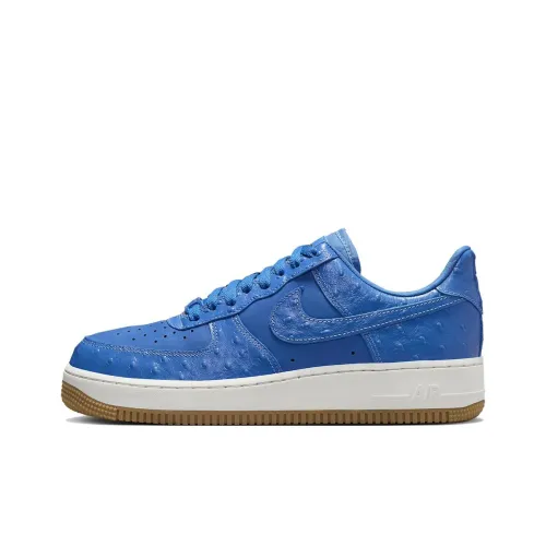 Nike Air Force 1 Low '07 LX Blue Ostrich Women's