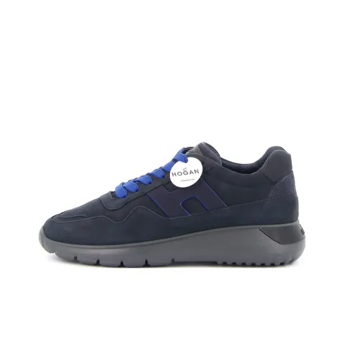 HOGAN Interactive³ Wear-Resistant Low-Top Casual Shoes Men's Blue