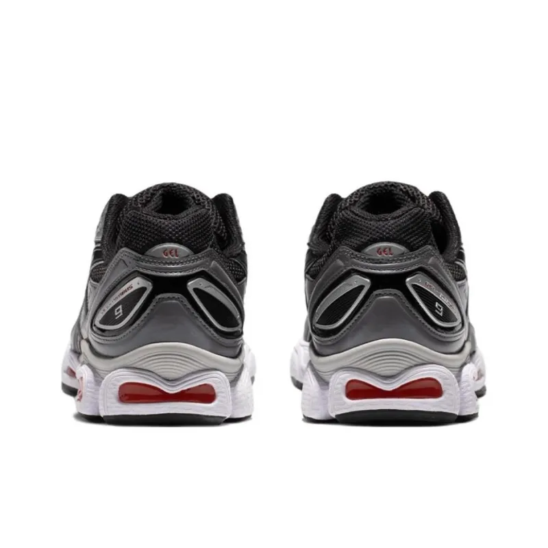 Asics Gel Nimbus 9 Graphite Grey Red-3