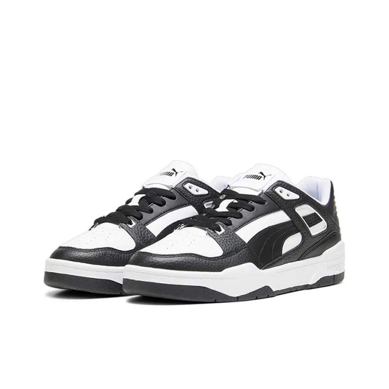 PUMA Slipstream Leather 'Black White'-3