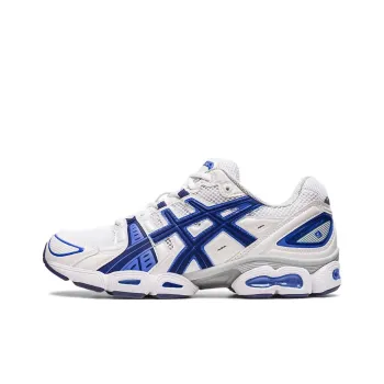 Asics Gel Nimbus 9 White Indigo Blue