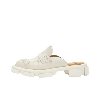 Both Gao EVA Quick Dry Closed Toe Slippers Women's White