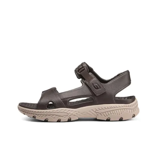 Skechers CRESTON ULTRA Beach Sandals Men Chocolate